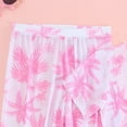 thumbnail image 4 of TOWED22 Girls 3 Piece Bathing Suit Quick Dry Swimsuit Tankini Set with Cover Up Swimwear Pink,11-12 Y, 4 of 7