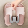 thumbnail image 6 of kkbbma under $5 Wall Hanging Shoe Storage Organizer Racks, Wall Mounted Space Saving Footwear Holder for Closet, Mudroom, Entryway, 6 of 6