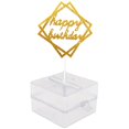 thumbnail image 1 of Cake ATM Funny Toy Box Cake Money Props Making Surprise for Birthday Cake Banquet Party Environmentally Friendly Surprising Gift,1 * Cake pull box 20 * Plastic Bag, 1 of 9