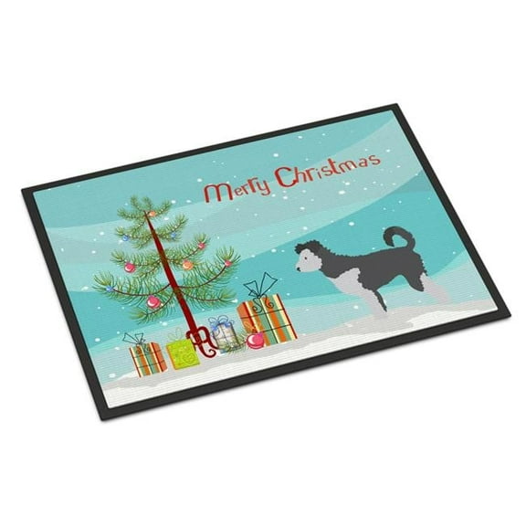 Pumi Christmas Indoor or Outdoor Mat - 18 x 27 in.
