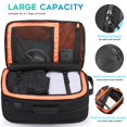 thumbnail image 4 of Mochila TANGCORLE Travel Carry on de 45 L para portátil de 17,3 pulgadas, color negro, 4 of 8