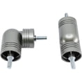 thumbnail image 3 of MERIVILLE Hinged Elbow Connector - Designed for Bay Window Curtain Rods or Corner Drapery Rods up to 1 1/8" Diameter, Pewter Finish, 2 Pcs, 3 of 4
