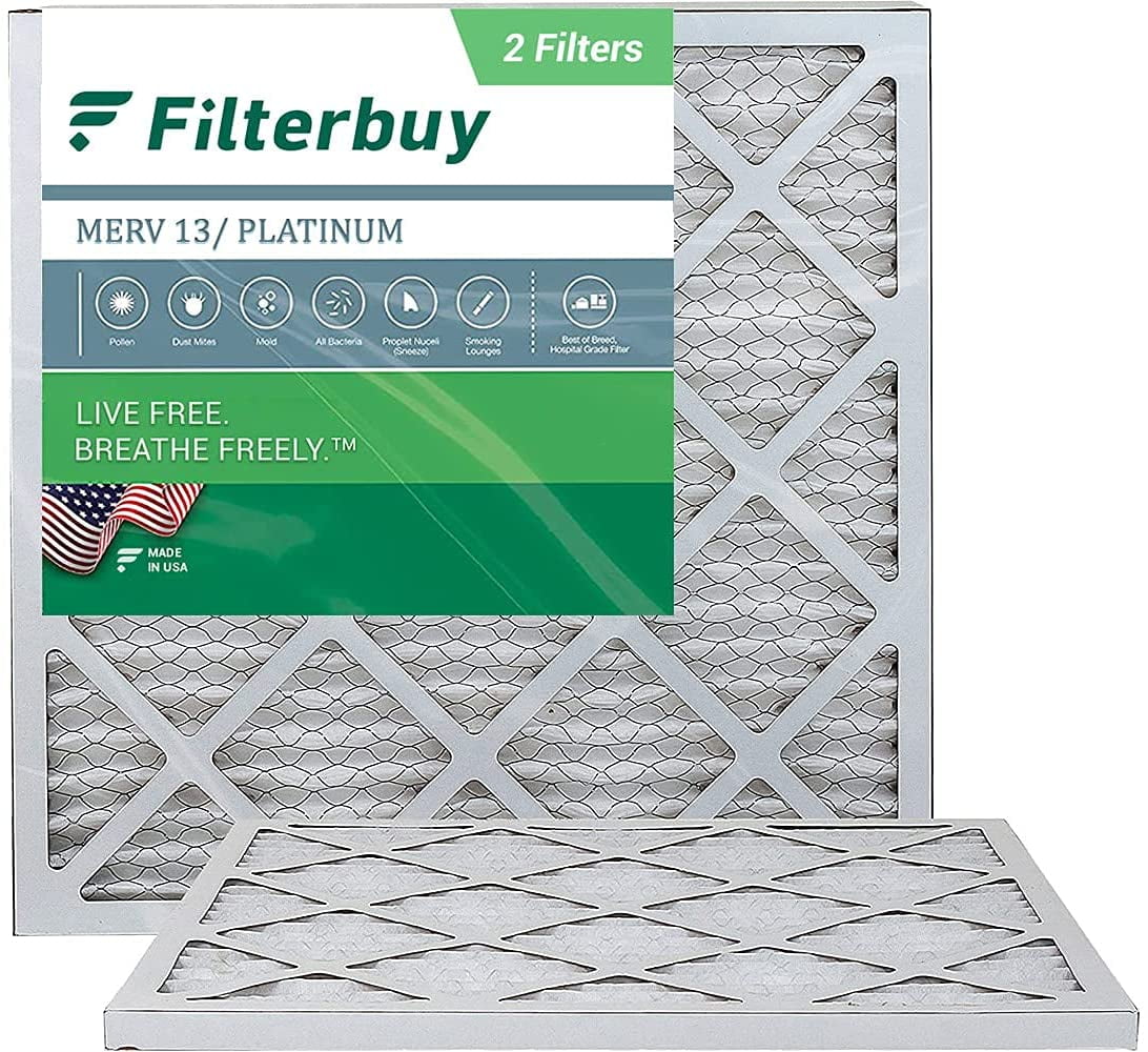 25x25x1 MERV 13 Pleated Air Filter 6-Pack 