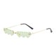 thumbnail image 1 of Gafas de sol de moda con formas divertidas, personalidad, sin marco, gafas de sol de amor para mujer, gafas de sol de moda para la calle, 1 of 1