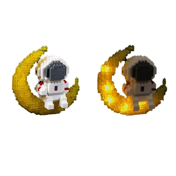 Space Astronaut Planet Series Micro-Diamond Building Blocks Diy Niños Juguetes De Bloques De Construcción Ensamblados Para Niños Speravity FN007545-11