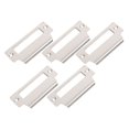 thumbnail image 5 of OULII 1 Set Door Security Strike Plate Reinforcement Plate Stainless Steel Door Guard Easy Installation, 5 of 5