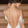 thumbnail image 4 of Gold Sexy Body Chains for Women, Gold Waist Chain Dainty Beads Rope Layered Belly Chain Belts Chain for Women Fashion Summer Back Body Jewelry, 4 of 6