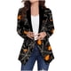 thumbnail image 4 of Chaqueta de cárdigan de manga larga con estampado de moda Sexy informal para mujer de Halloween Pompotops qwe22026, 4 of 7