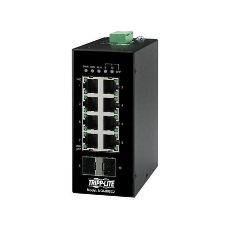 UPC: 0037332265906 | Tripp Lite Ethernet Switch Unmanaged 8Port Industrial DIN Mount NGIU08C2