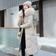 thumbnail image 4 of Abrigo de invierno para mujer, abrigo largo y grueso, chaqueta acolchada de algodón para mujer, 4 of 6