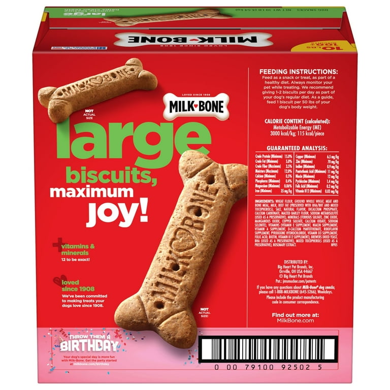 Milk bone large 10 lb cheap