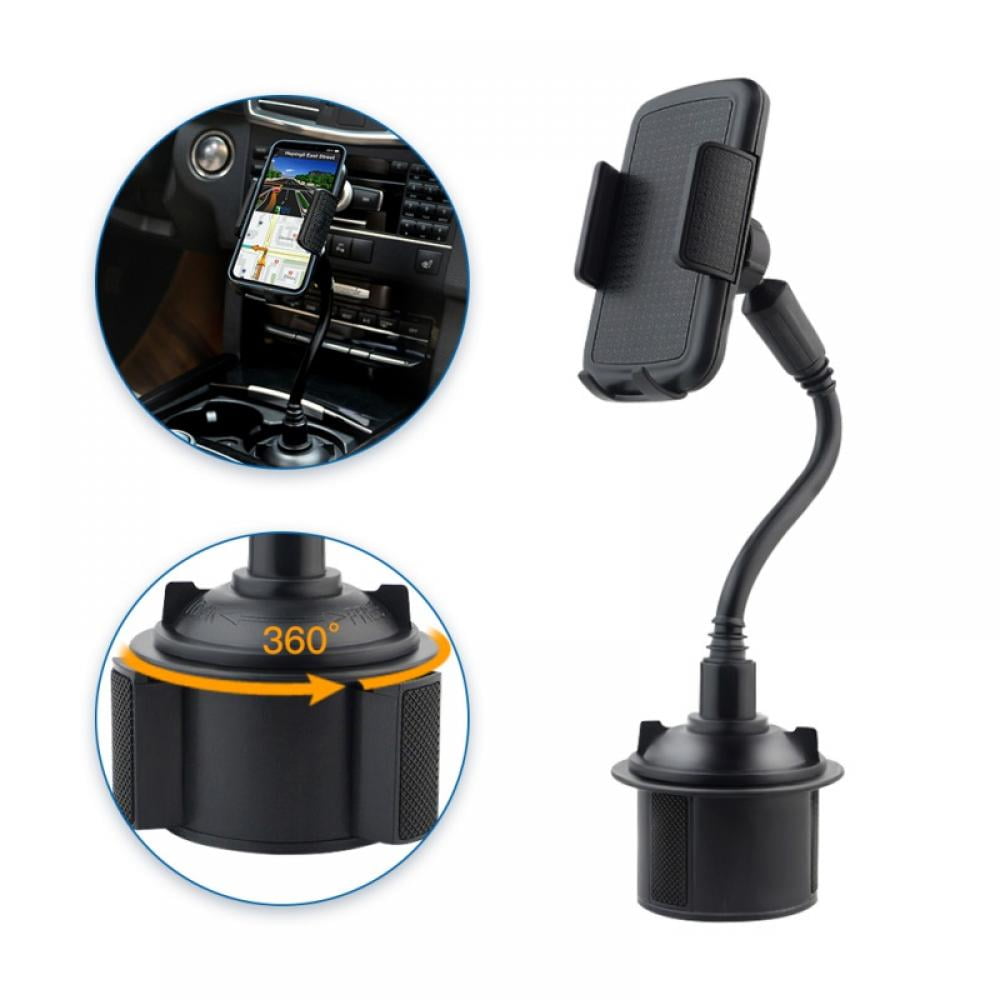 Cup Holder Phone Mount for Car Adjustable Cradle Car Mount for iPhone 11 Pro/XR/XS Max/X/8/7 Plus/6s/Samsung S10+/Note 9/S8 Plus 