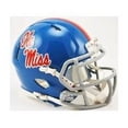 thumbnail image 2 of Mississippi Rebels Ole Miss Powder Blue Riddell NCAA Speed Mini Helmet, 2 of 2