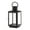 Black, variant on Zingz & Thingz Pillar Candle Lantern - 15" - White