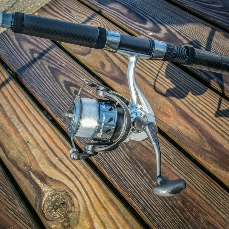 Ozark Trail 6000 Grit Stick 2 Piece Medium Heavy Surf Fishing Rod & Reel Combo Ozark Trail 6000 Grit Stick 2 Piece Medium Heavy Surf Fishing Rod & Reel Combo