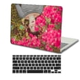 thumbnail image 5 of KSK KAISHEK Protective Case Hard Cover Compatible with Old Version MacBook Air 13 inchs with No Touch No USB-C + Black Keyboard Cover Model: A1466/A1369( Flower 1681), 5 of 5