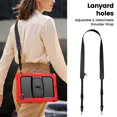 thumbnail image 7 of XYX for Lenovo Tab 10.1 2025 TB-311XU/K10C TB-311FU Case 10.1 inch, 3in1 Heavy Duty Shockproof Tablet Cover with Stand, Shoulder Strap, Red, 7 of 7