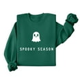 thumbnail image 5 of VKOYWKM Womens HalloweenSweatshirt Cute Spooky Ghost Graphic Sweatshirts Crewneck Long Sleeve Fall Pullover Tops Halloween Party Outfits for Women, 5 of 7