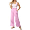 thumbnail image 1 of HBFAGFB Combinaison Décontractée pour Femmes, Bretelles Détachables et Réglables, Jambes Droites Polyvalentes, Rose Taille g, 1 of 7