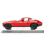 Fast & Furious 1:24 Lettys 1966 Chevy Corvette Die-cast Car Play Vehicles