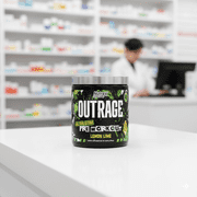 Nutrex Research OUTRAGE Lemon Lime High Intensity Pre Workout Powder 30 Servings