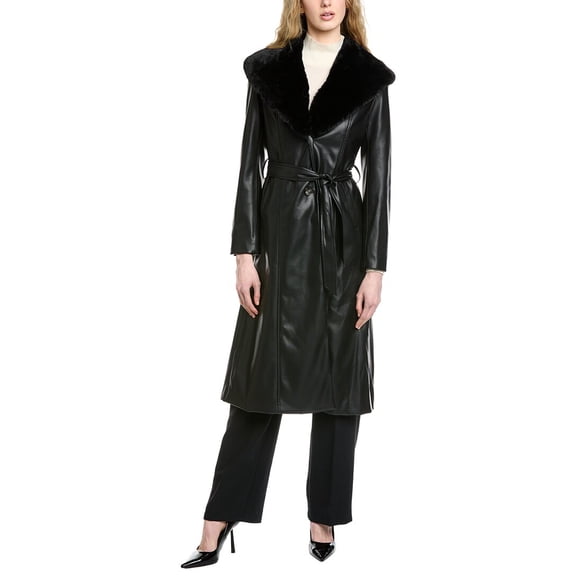 Elie Tahari womens Collared Jacket, xs, Black