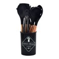 thumbnail image 4 of Kitchen Utensil Set, Silicone Utensil Set 12 Pieces with Holder Heat Resistant Silicone Kitchen Utensil Set, 4 of 5