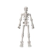 3D Printed Dummy13 Magnetic Skeleton Action Figure, Action Figures DIY Multi-Jointed Movable Skeleton Figure with Multiple Weapons, Desktop Decorations (1 Skeleton 4 Weapons 4 Hands)