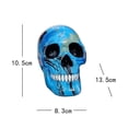 thumbnail image 2 of Decoración De Calavera De Halloween Casa Embrujada Bar Fiesta Atmósfera De Terror Decoración Deslumbrante - Azul 8.3*10.5*13.5cm Kuyhfg Sin marca, 2 of 3
