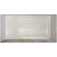 thumbnail image 2 of American Standard Bathing A8019T-RHO.020 Aspirations 60" X 30" Rectangular Shower Base -, 2 of 7