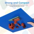 thumbnail image 7 of Classic Baseplates, 12 Pack Square 32x32 Stud Building Base, 10"×10" Large Building Board Base Plates, 100% Compatible with All Major Brands, Build and Display Board Set - Grey/Green/Blue, 7 of 7