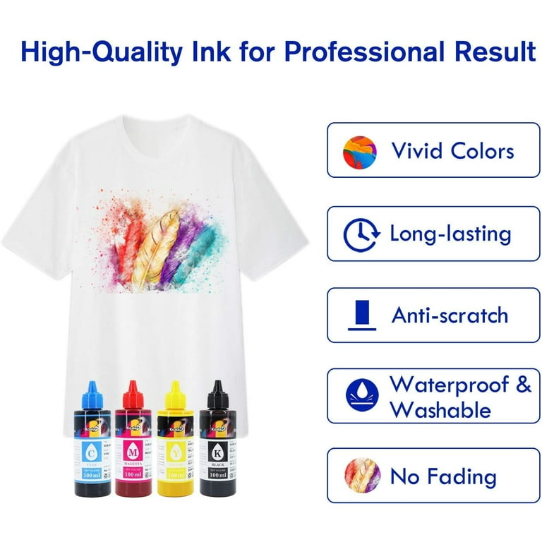 A-sub Sublimation Paper 8.5x14 inch 110 Sheets for Any Inkjet Printer which Match Sublimation Ink 125g, White