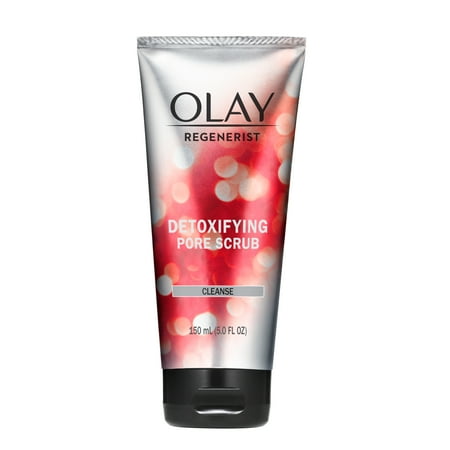 Olay Regenerist Detoxifying Pore Scrub Facial Cleanser, 5.0 fl oz