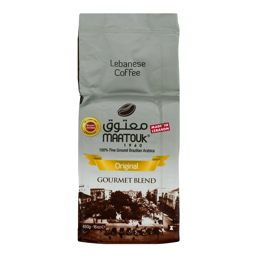 Maatouk Lebanese Coffee Original Gourmet Blend, 16.0 OZ