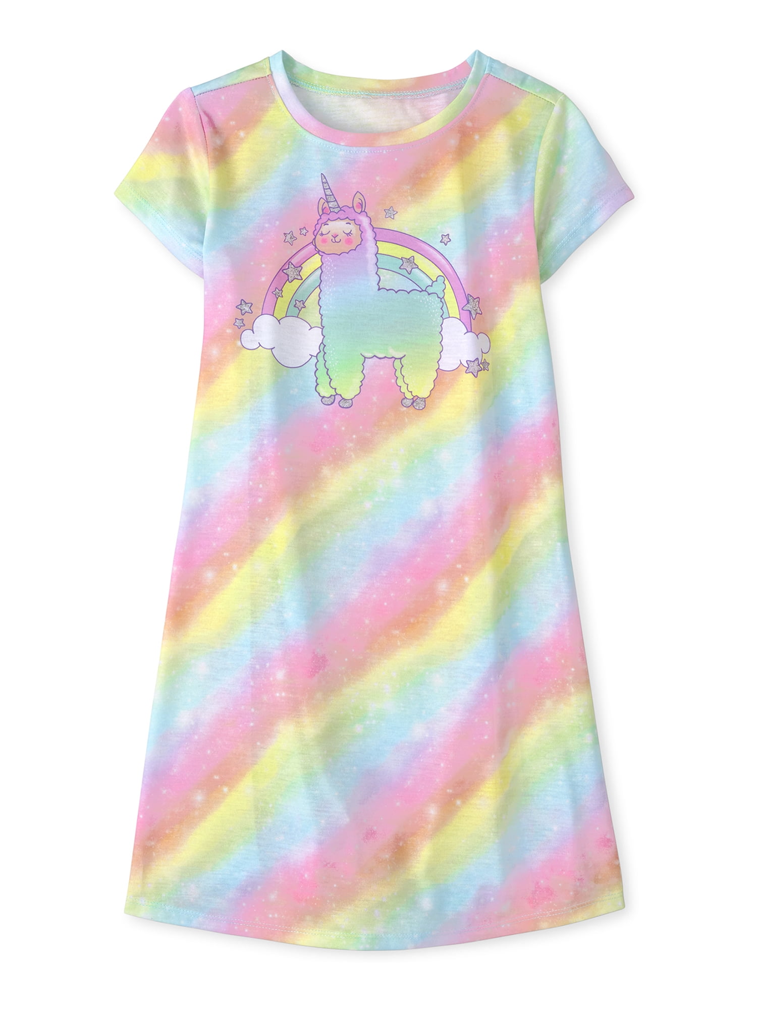 The Children's Place Girls Llama Night Gown , Sizes 4-16 - Walmart.com