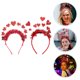 thumbnail image 5 of GOOHOCHY 2pcs Heart Headbands encantadores diademas de fiesta Hoops suministros de disfraces de San Valentín, 5 of 8