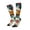 2 Black-2, variant on Women Crew Soft Moisture-wicking Socks Retro American Eagle Pattern Design Cotton Socks, One Size fit All