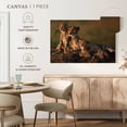 thumbnail image 5 of Elephant Stock Safari Cheetah Family Wall Art - Horizontal Canvas Wall Art - Living Room Wall Decor - Animal Canvas - Green And Brown Decor - 12" x 8", 5 of 8