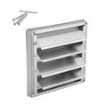 thumbnail image 4 of GUOOL Dryer Vent Cover Air Cover Rainproof Windproof Sturdy Multifunction Professional 10cm, 4 of 9
