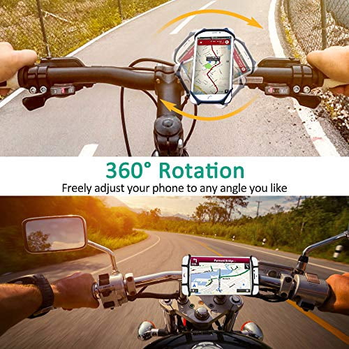 Details about   Cell Phone Mount Holder GPS Motorcycle MTB Bicycle 360 Rotation Universal
