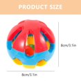 thumbnail image 2 of 3pcs Parrot Bird Teether Ball Chewing Toy Parrot Cage Accessories for Cockatiel Parakeet Parrotlet, 2 of 3