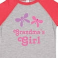thumbnail image 4 of Inktastic Grandma's Girl Grandchild Butterfly Girls Toddler T-Shirt, 4 of 5