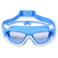 thumbnail image 2 of Gafas de natación para niños, gafas de natación profesionales, gafas de piscina antivaho (azul) Likrtyny  Para Estrenar, 2 of 9