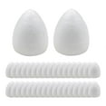 thumbnail image 2 of KLKCMS 100x Water Drop Modeling Buds Foam Supplies Creative Wedding Decoration 4.6cm, 2 of 9