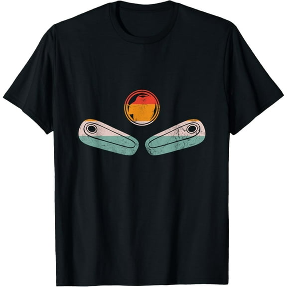 Pinball Player Arcade Game Lover Vintage T-Shirt