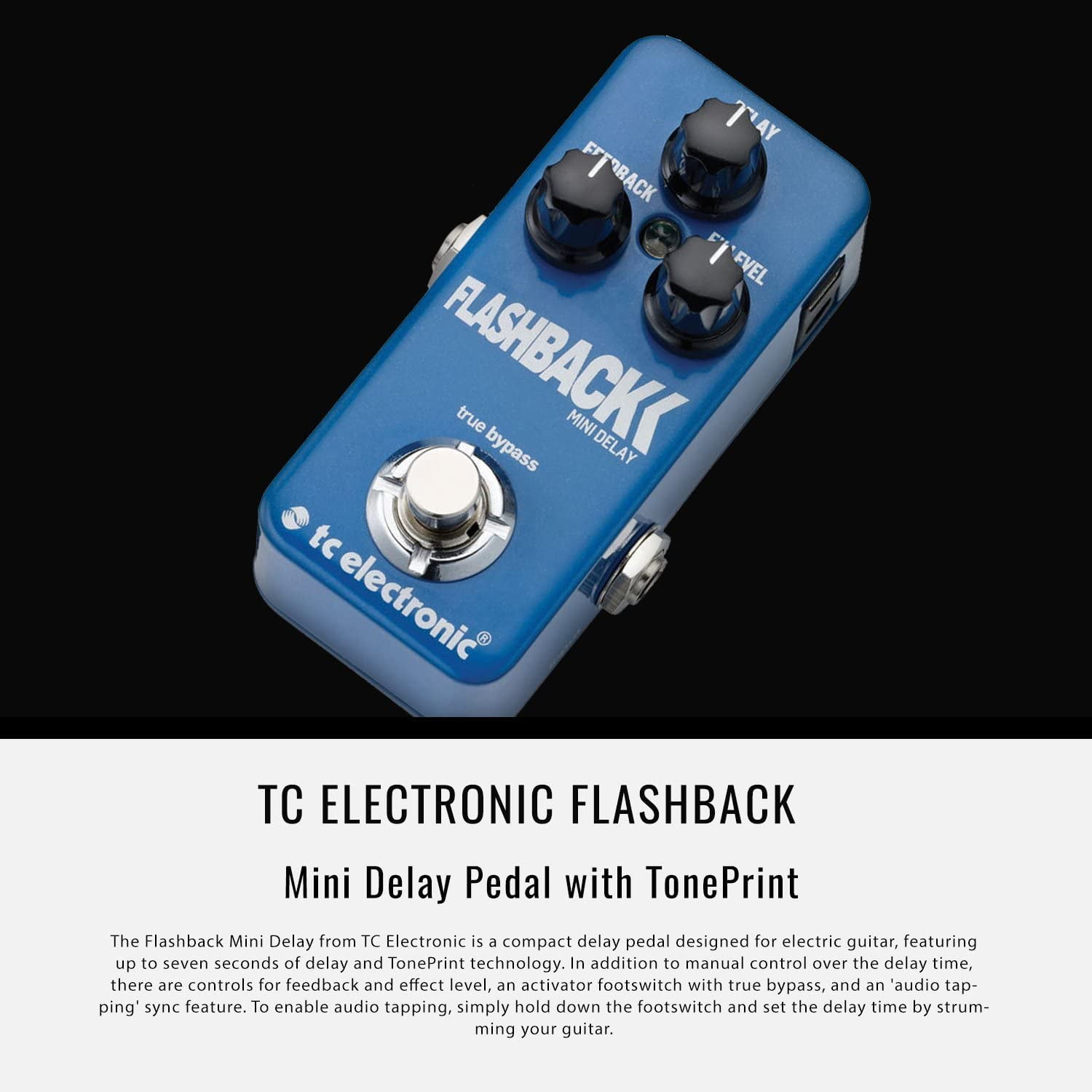 【箱付き】FLASHBACK MINI DELAY TC Electronic FLASHBACK 2 MINI DELAY Legendary Ultra-Compact