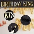 thumbnail image 6 of Birthday Sashes & Rhinestones Crowns Set for Men Boy Birthday Celebration Crowns Birthday Party Wedding Accessory Crownpiece, 6 of 9