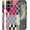 Classic Checkerboard Color, variant on Case for Samsung Galaxy S23, Coffee Dance Collage Phone Case Drop Resistant Frosted 2 in 1 Solid Dual-Layer Cover for Girl Women