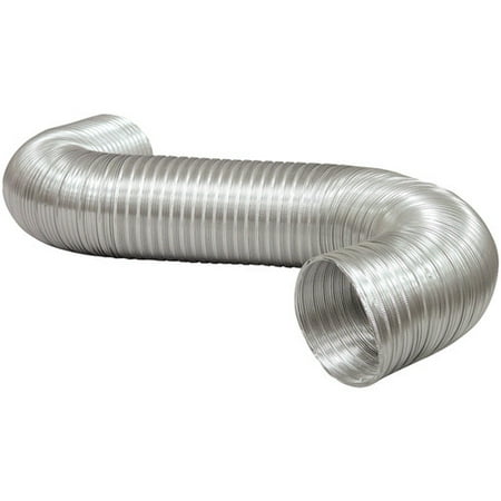 Deflecto Semi-Rigid Aluminum Duct, 8'