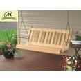 thumbnail image 2 of Western Red Cedar Traditional English Porch Swing, 2 of 3